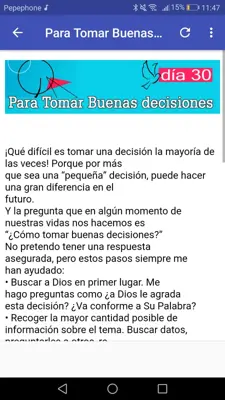 Reflexiones Biblicas android App screenshot 0