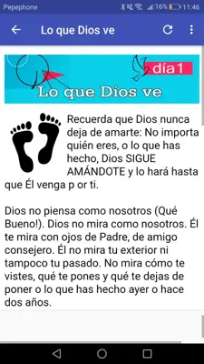 Reflexiones Biblicas android App screenshot 4