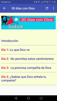 Reflexiones Biblicas android App screenshot 5